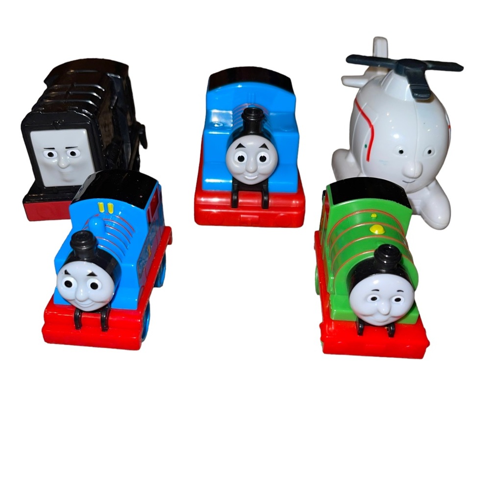 Thomas and Friends 2012 & 2014 Gullane Action Figure Lot of 5 EUC